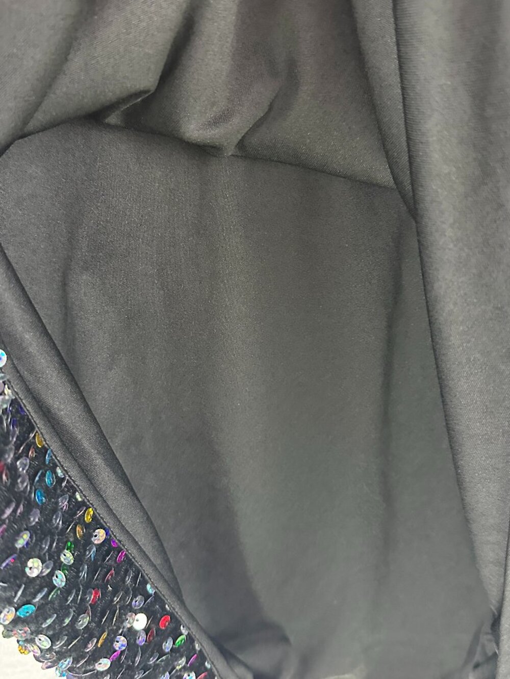 NORACORA RAINBOW SEQUIN LONG SLEEVES WOMEN'S TOP SIZE XXL - Picture 5 of 11